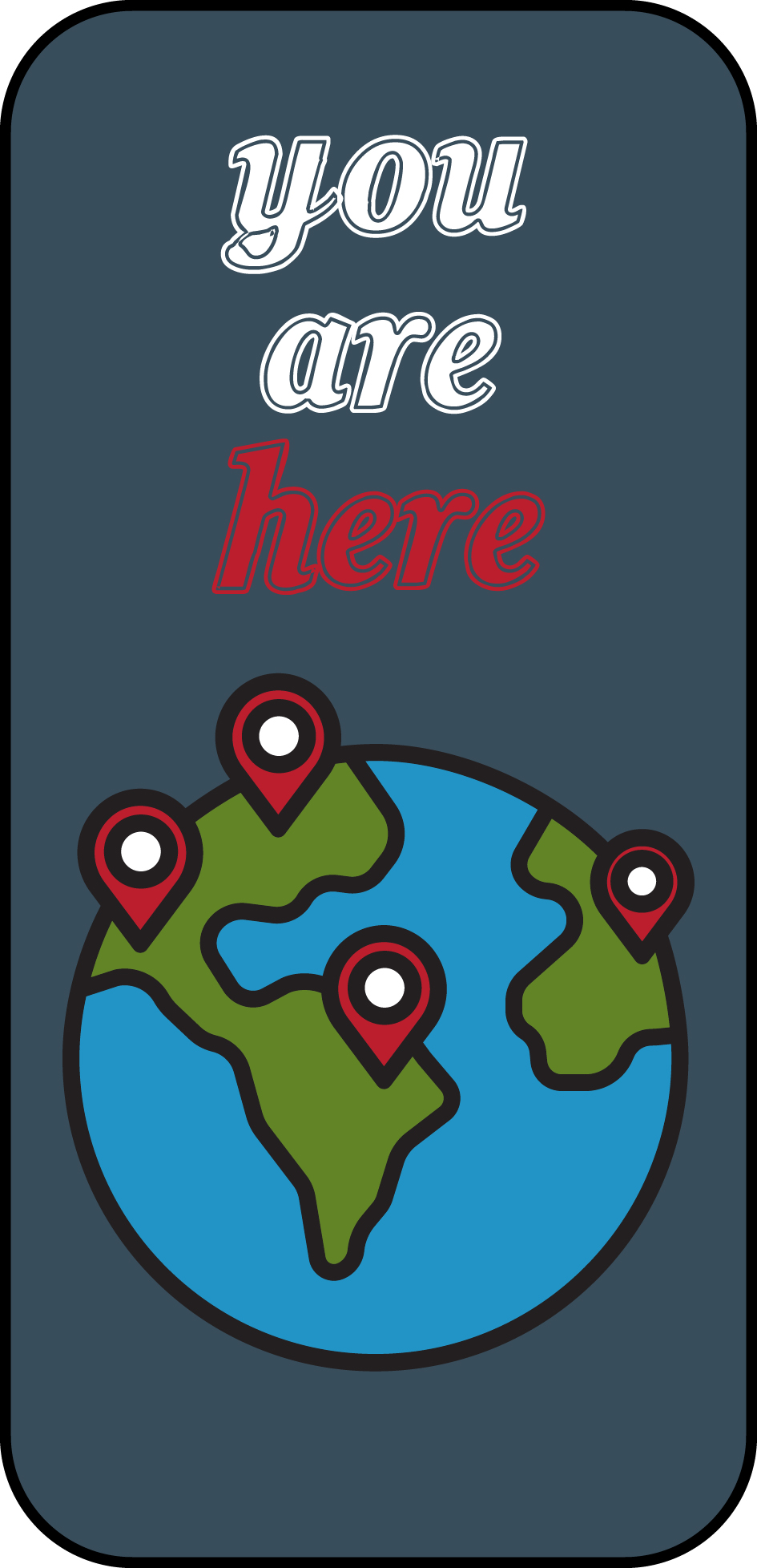 You are here You are here